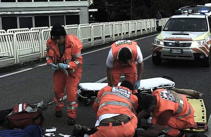 tragico incidente a qualiano