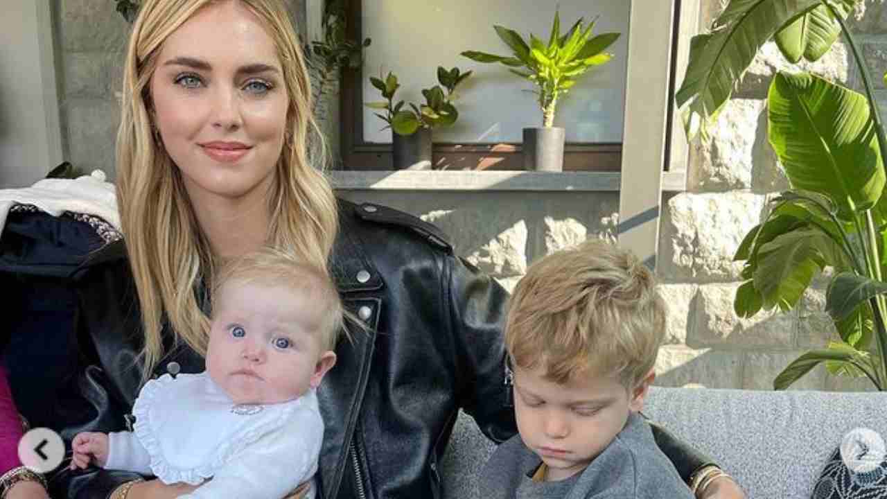 chiara ferragni figli vittoria leone