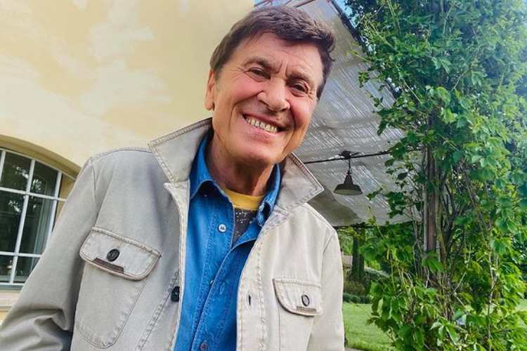 Gianni Morandi mani età figli