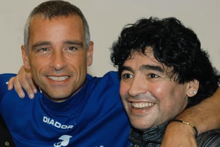 eros ramazzotti maradona foto instagram