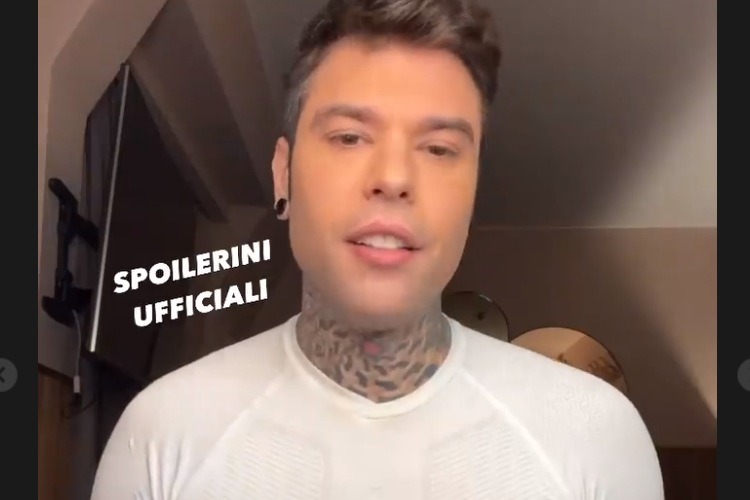 Fedez storia instagram disumano special edition