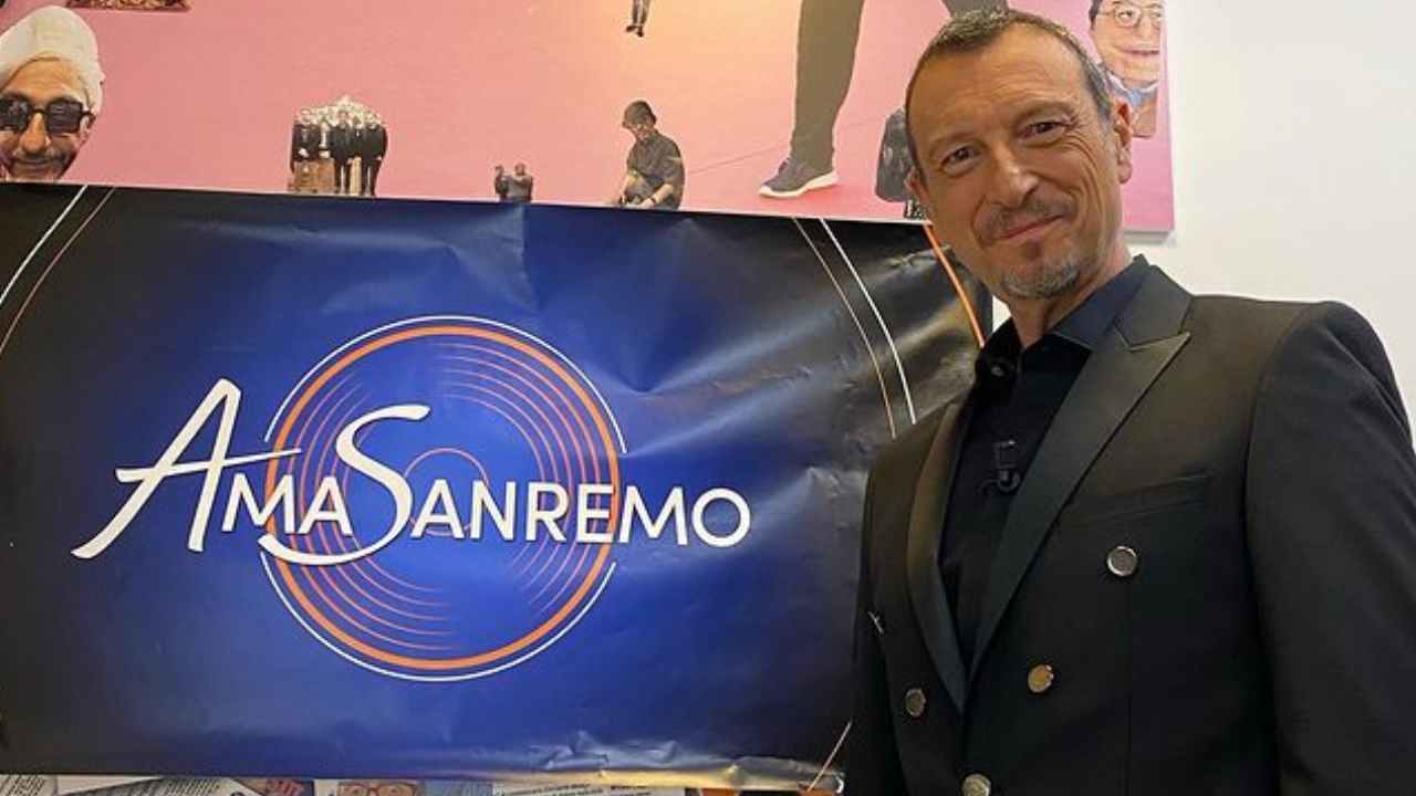 sanremo amadeus 2022 ospiti conduttore