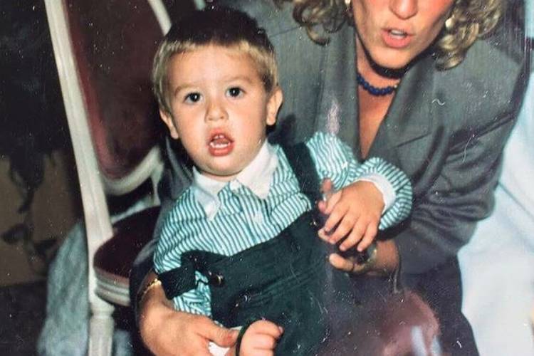 fedez da bambino piccolo foto instagram