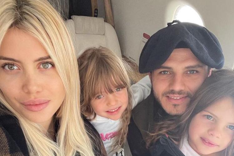 wanda nara icardi figlie famiglia