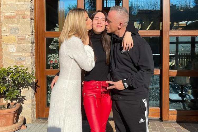 Michelle Hunziker Eros Ramazzotti Aurora Ramazzotti