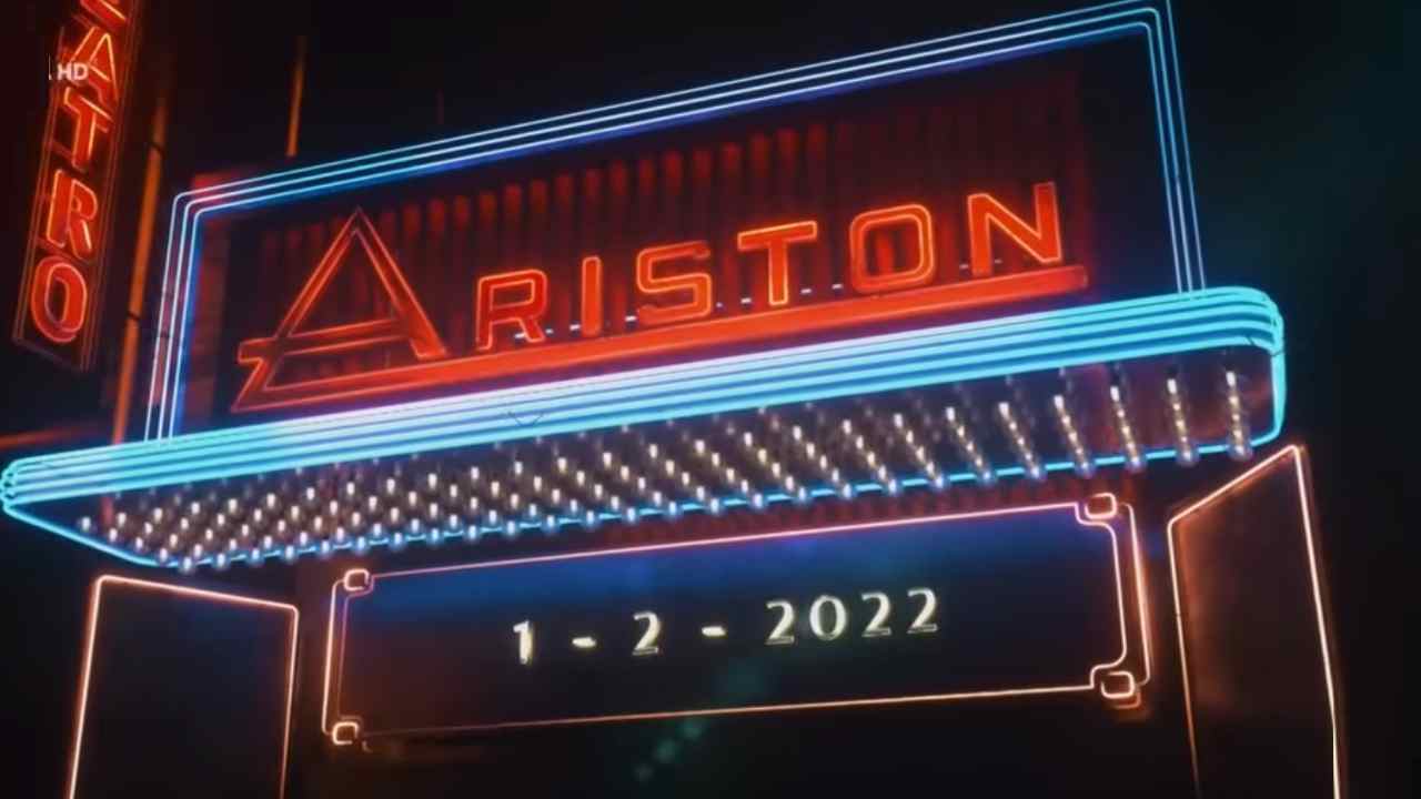 sanremo 2022 ariston festival