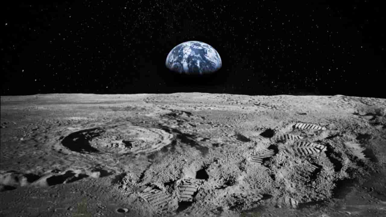 Luna guarda la Terra 