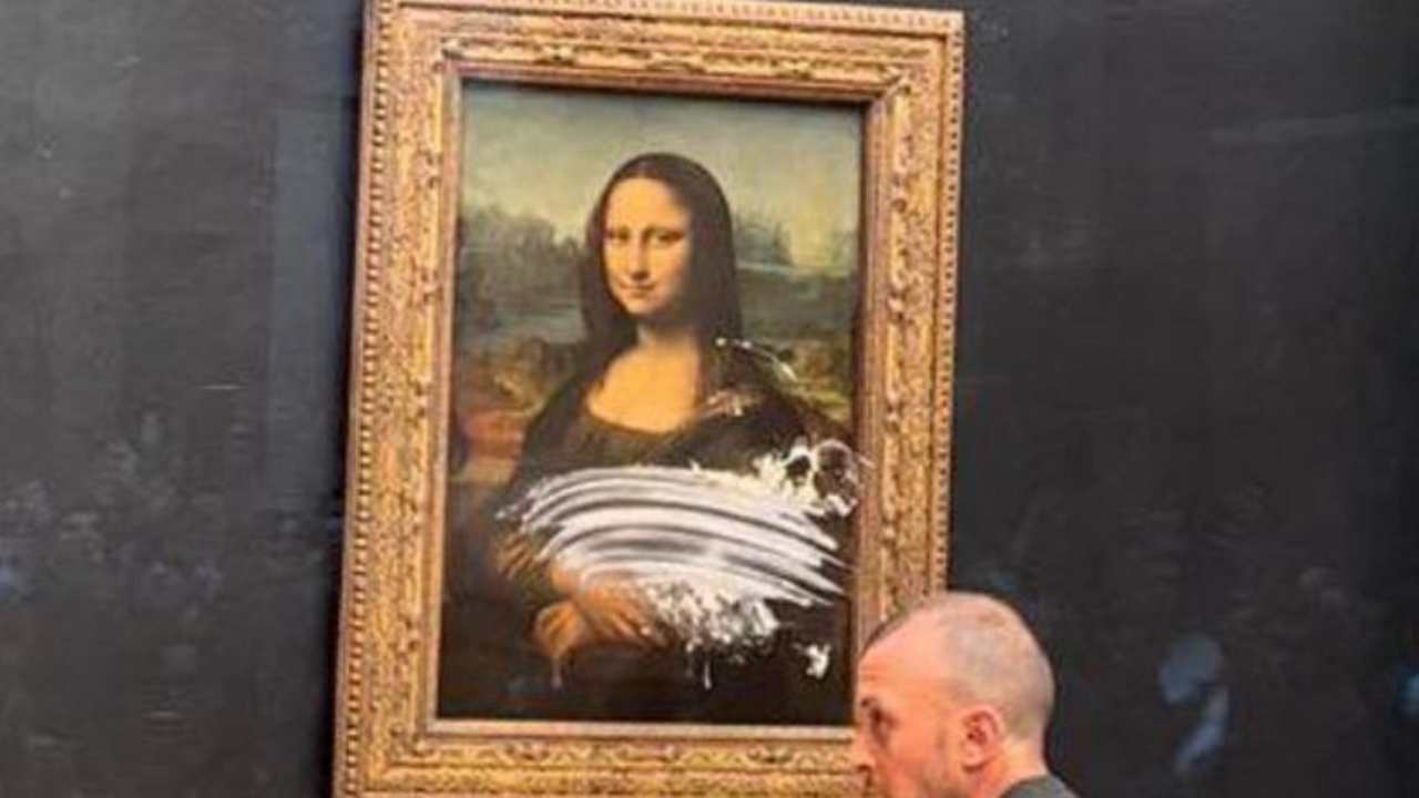 Torta contro la Gioconda