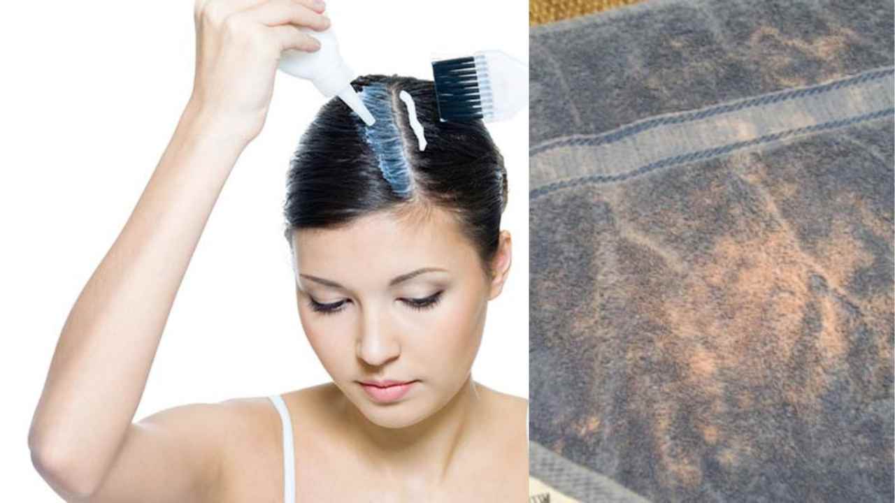 Macchia di tinta per capelli (chesuccede)