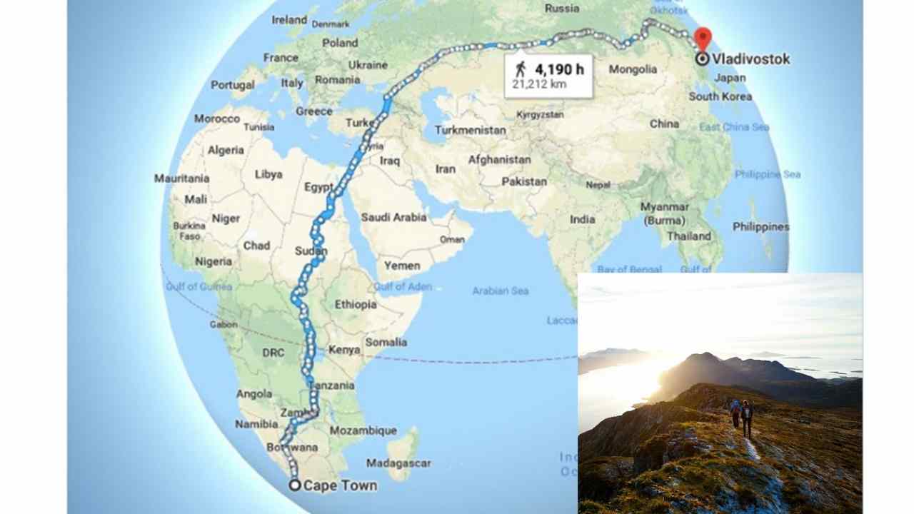 Passeggiata più lunga del mondo