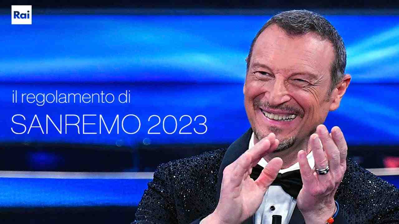 Regolamento Sanremo 2023