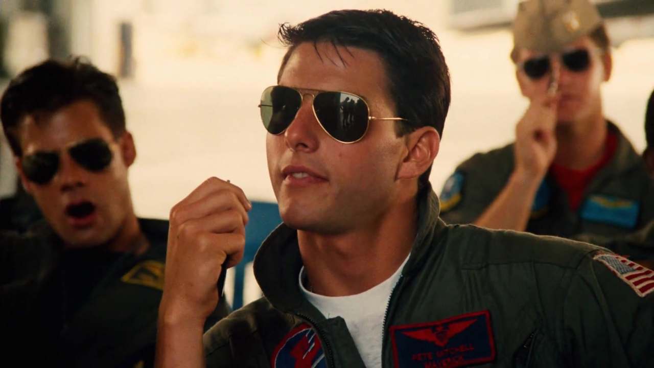 Tom Cruise Ray-Ban Top Gun (Fonte web)