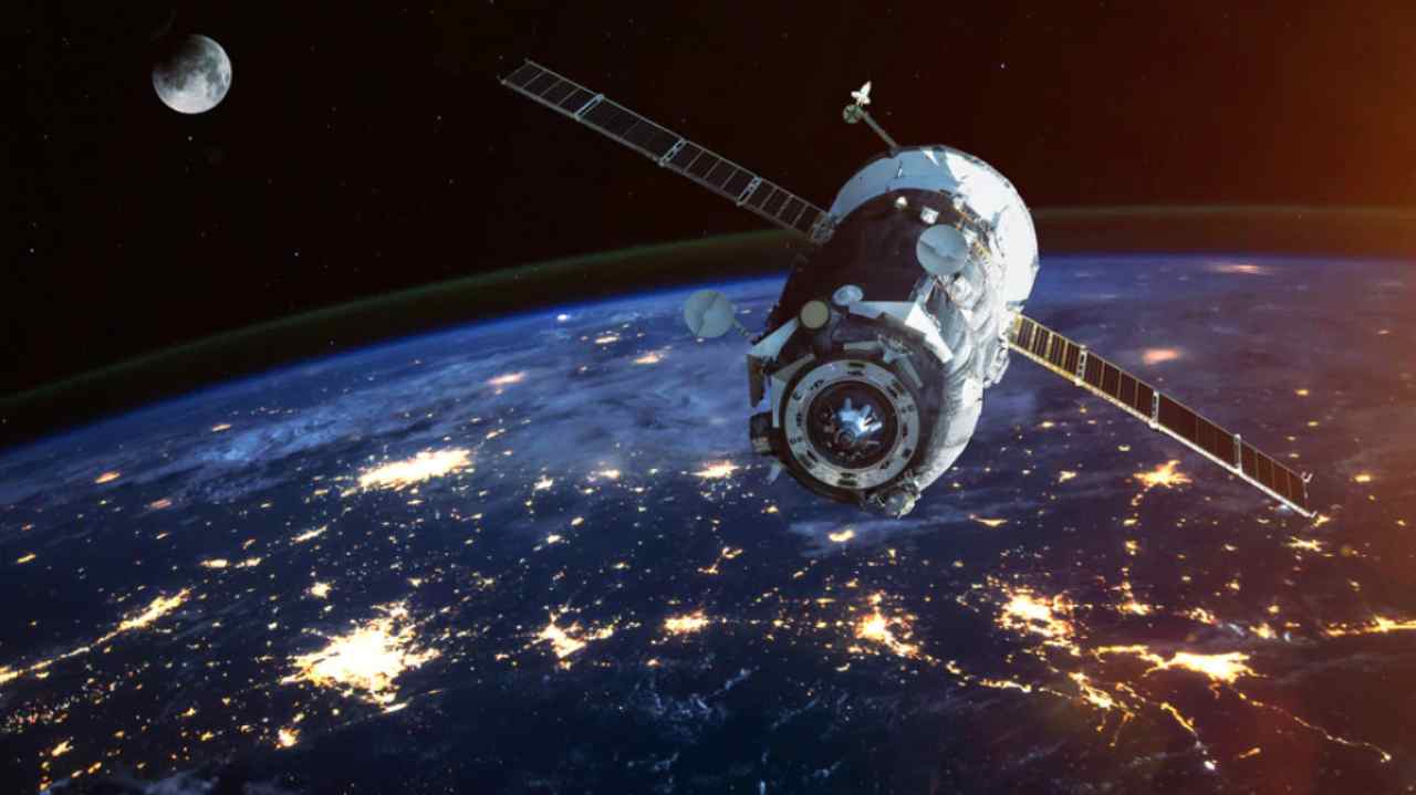 Satellite nello spazio(chesuccede15/07/2022)