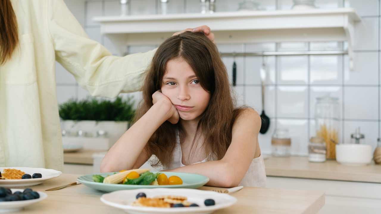 bambina non mangia e va dal medico