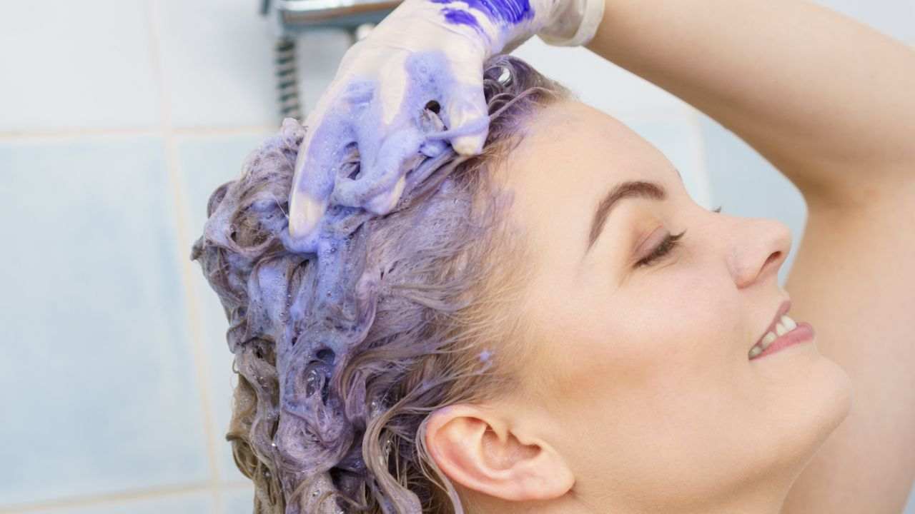 Usi dello shampoo viola