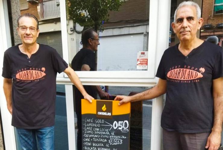 Caffè in un bar a 50 centesimi 