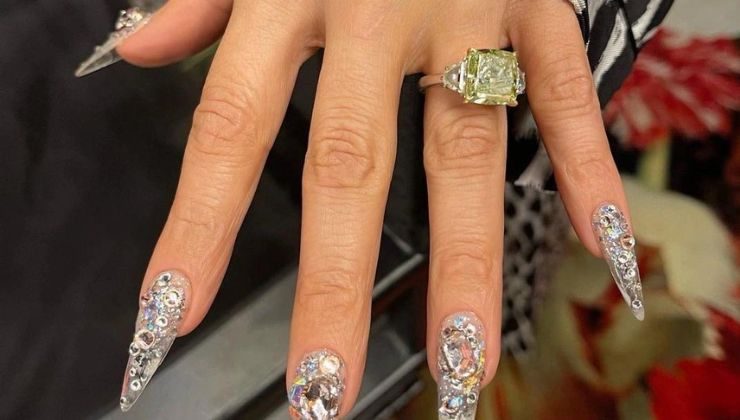 JLO nails 