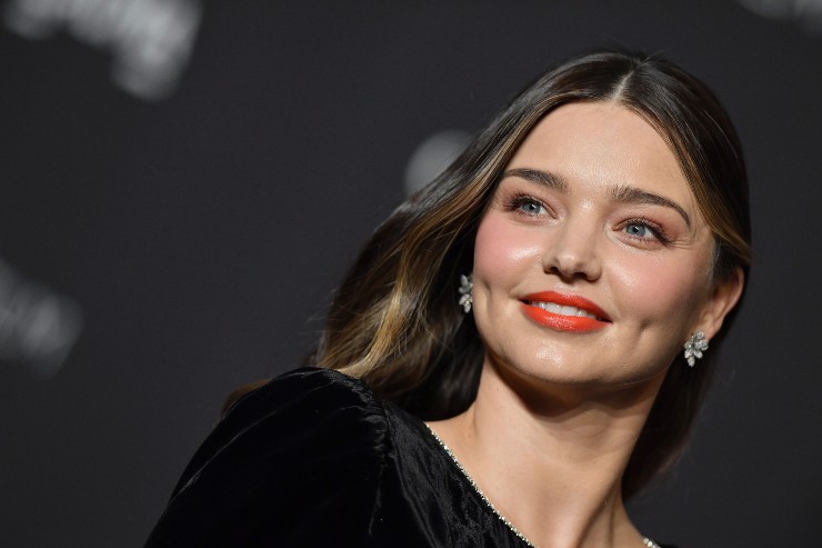 Miranda Kerr e le fossette naturali