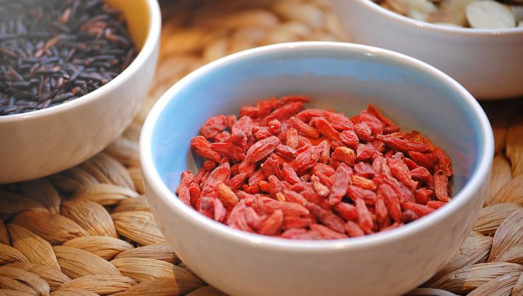 Bacche di Goji per il viso