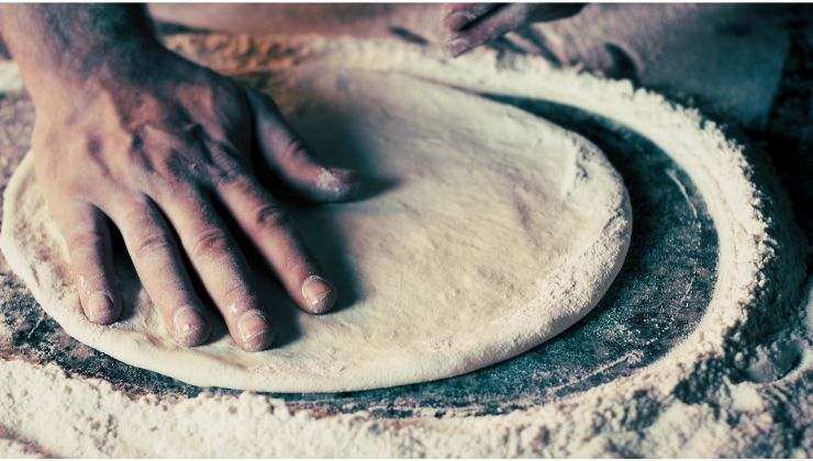 Focaccia preparazione