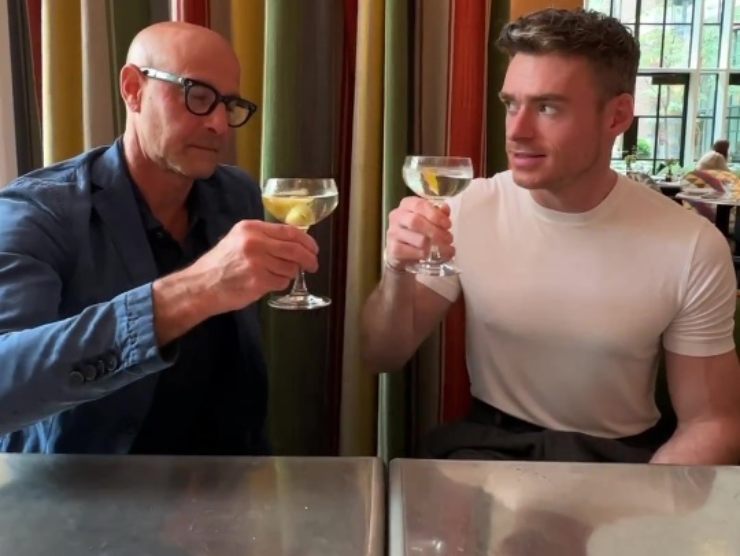 Stanley Tucci e Richard Madden