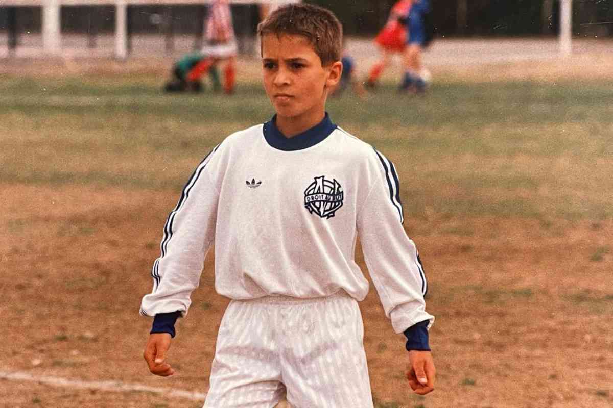 Mathieu Flamini da piccolo