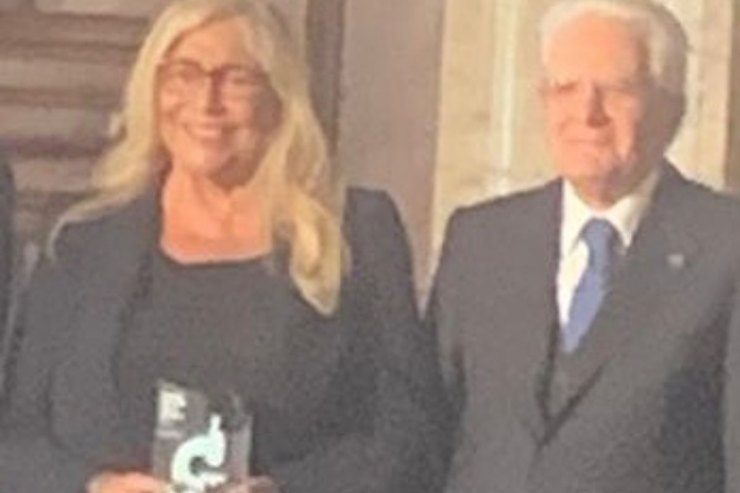 Mara venier premio ricerca cancro presidente mattarella