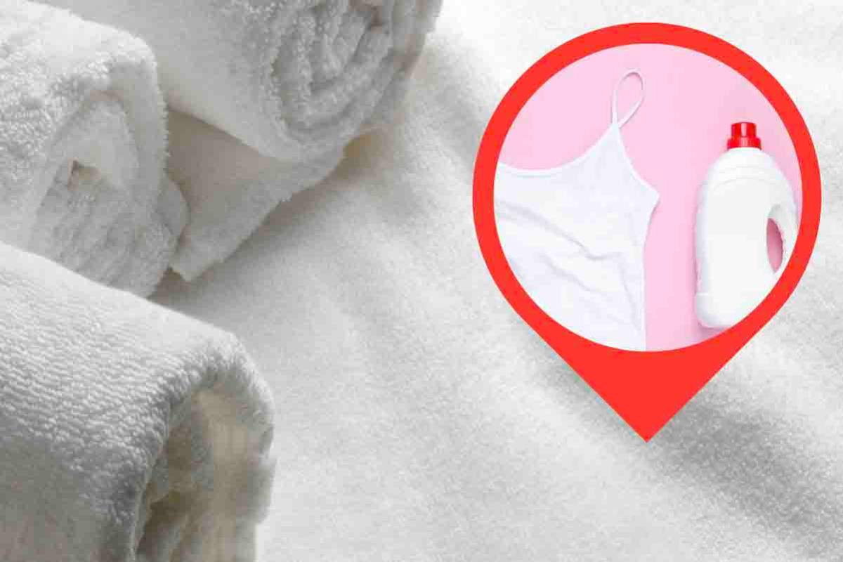 Asciugamani capi ingialliti: come togliere macchie